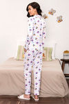 Zivame X Disney Winnie The Pooh Knit Cotton Pyjama Set - White N Print — thumbnail 3