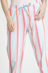 Zivame Pop Fresh Knit Cotton Pyjama - Pink — thumbnail 4