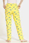 Zivame Pop Fresh Knit Cotton Pyjama - Yellow — thumbnail 3
