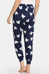 Zivame Paws Butter-Soft Poly Knit Pyjama - Navy — thumbnail 3