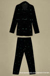 Zivame Spooky Spider-Glow In The Dark Butter-Soft Poly Knit Pyjama Set - Charcoal — thumbnail 5