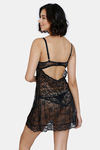 Zivame Beautiful Basic Knit Poly Babydoll - Anthracite — thumbnail 3