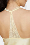 Zivame Non Padded Wirefree Relaxed Fit Lace Babydoll With Bikini Panty - Mellow Yellow — thumbnail 6