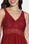 Zivame Lace N Mesh Babydoll - Emboldened — thumbnail 5