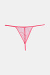 Zivame Lace N Mesh Babydoll With Thong - Coral — thumbnail 7