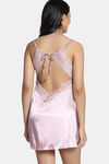 Zivame Silk N Satin Babydoll with Thong - Rosegold — thumbnail 4