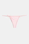 Zivame Lace N Mesh Babydoll With Thong - Peach — thumbnail 7