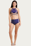 Zivame Padded Bikini Set - Blue N Print — thumbnail 4