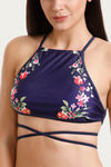 Zivame Padded Bikini Set - Blue N Print — thumbnail 5