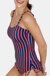 Zivame Slip On One-Piece Swimsuit - Sky Blue — thumbnail 5