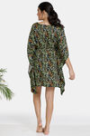 Zivame Resort Printed Beach Romper -Black — thumbnail 3