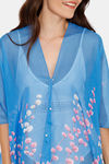 Zivame Floral Swim Cover-Up - Blue Pt — thumbnail 4