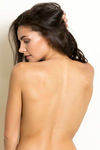 Zivame Padded Non Wired Low Coverage Stick On Bra - Black — thumbnail 4