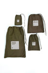 Zivame Travel Pouch (Pack Of 4) - Olive Green — thumbnail 2
