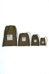 Zivame Travel Pouch (Pack Of 4) - Olive Green — thumbnail 3
