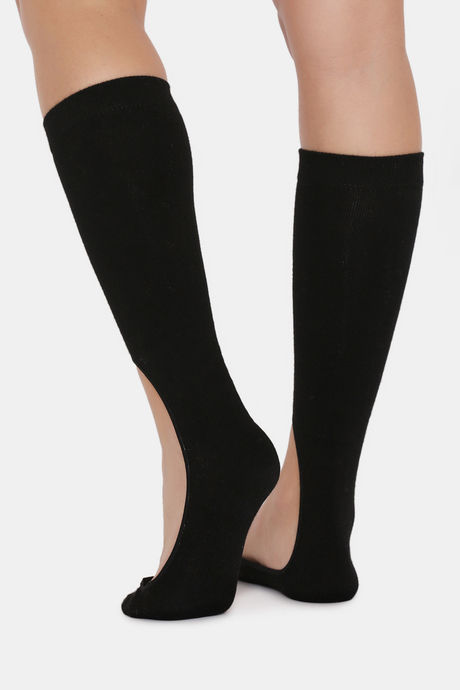 Zivame Calf Length Socks - Black — image 3