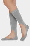 Zivame Calf Length Socks - Light Grey — thumbnail 2