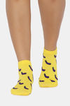 Zivame Ankle Socks - Yellow — thumbnail 1