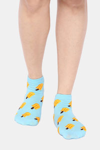 Light Blue,Print