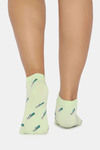 Zivame Ankle Socks - Green — thumbnail 3