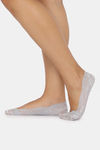 Zivame Lace Shoe Liner - Grey — thumbnail 2