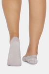 Zivame Lace Shoe Liner - Grey — thumbnail 3