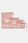 Zivame Travel Pouch (Pack Of 4) - Coral Pink — thumbnail 2