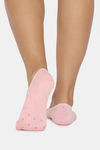 Zivame Foot Socks - White N Dusty Pink — thumbnail 3