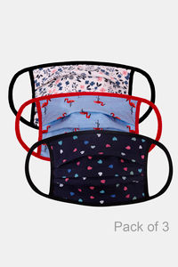 Floral Flamingo Navy
