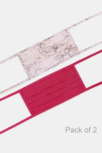 Ecru Geo Pink Polka