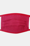 Rosaline Grl Reusable Double Layer Cotton Face Mask Pack Of 2- Ecru Geo Pink Polka — thumbnail 3