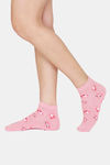 Zivame Ankle Socks (Pack of 2) - Pink Ice Rhododendron — thumbnail 6