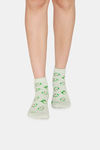 Zivame Ankle Socks (Pack of 2) - Spray Absinthe Green — thumbnail 5