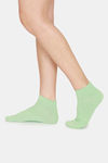 Zivame Ankle Socks (Pack of 2) - Transparent Yellow Green Ash — thumbnail 6