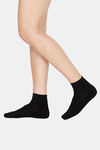 Zivame Ankle Socks (Pack of 2) - Anthra Pink — thumbnail 3