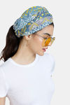 Zivame Poly Scarf - Grey Yellow — thumbnail 4
