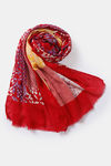 Zivame Poly Scarf - Red — thumbnail 1