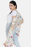 Zivame Poly Satin Scarf - White — thumbnail 2