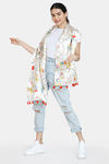 Zivame Poly Satin Scarf - White — thumbnail 3