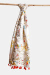 Zivame Poly Satin Scarf - White — thumbnail 5