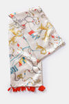 Zivame Poly Satin Scarf - White — thumbnail 6