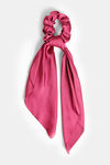 Zivame Silk & Satin Scrunchies - Purple Navy — thumbnail 2