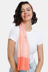 Zivame Viscose Scarf - Orange — thumbnail 2