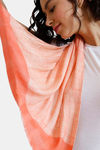 Zivame Viscose Scarf - Orange — thumbnail 4