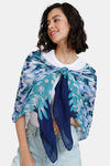 Zivame Viscose Scarf - Navy — thumbnail 2