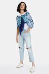 Zivame Viscose Scarf - Navy — thumbnail 3