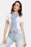 Zivame Viscose Scarf - Blue — thumbnail 2