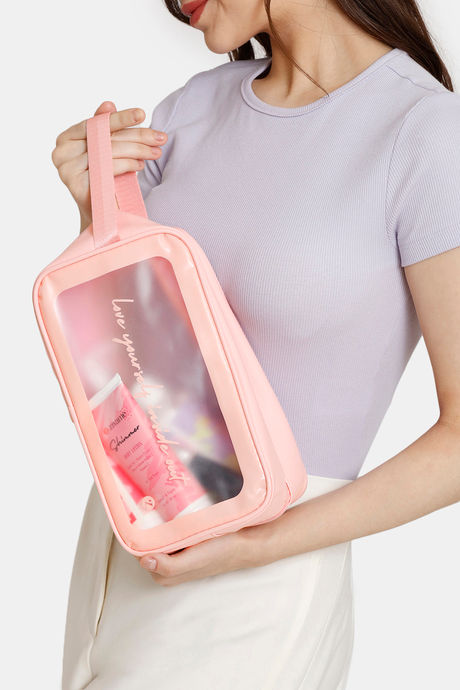 Zivame Toiletry Kit Bag - Pink — image 3