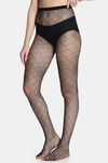 Zivame Fishnet Pantyhose - Black — thumbnail 3