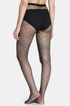Zivame Fishnet Pantyhose - Black — thumbnail 4